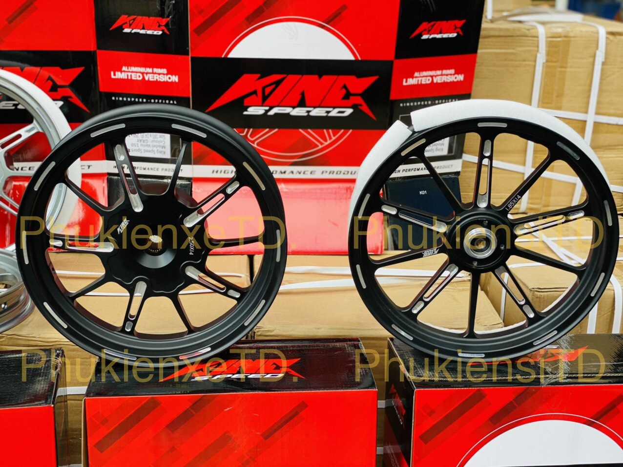 Mâm KINGSPEED CNC cho Vario 10 cây