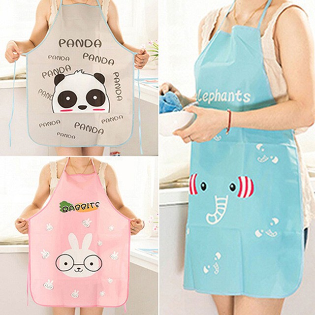 Tạp dề nấu bếp cute không thấm nước