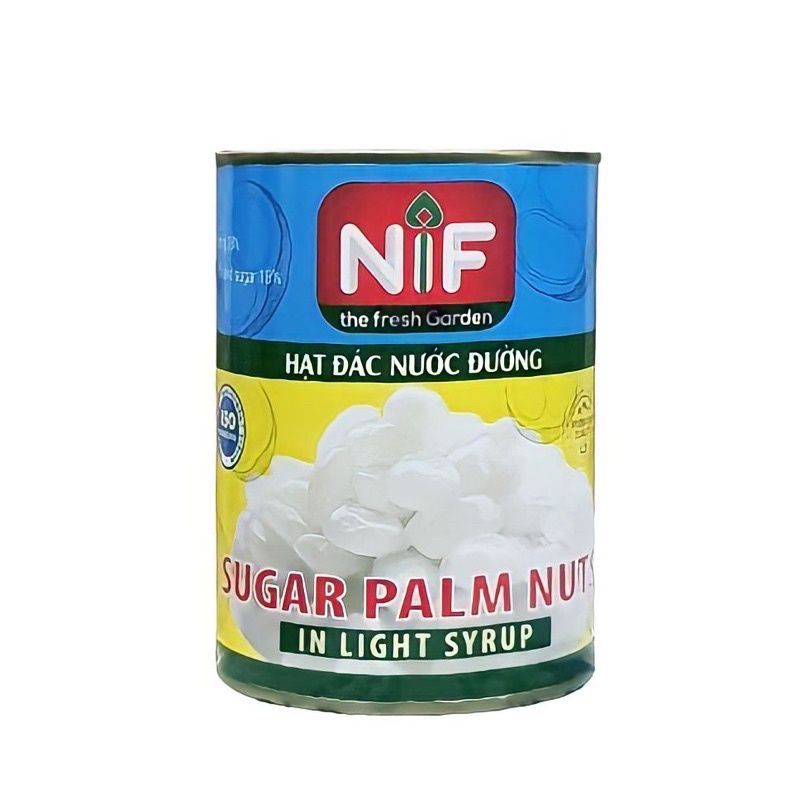 Hạt đác ngâm nước đường NIF lon 560g
