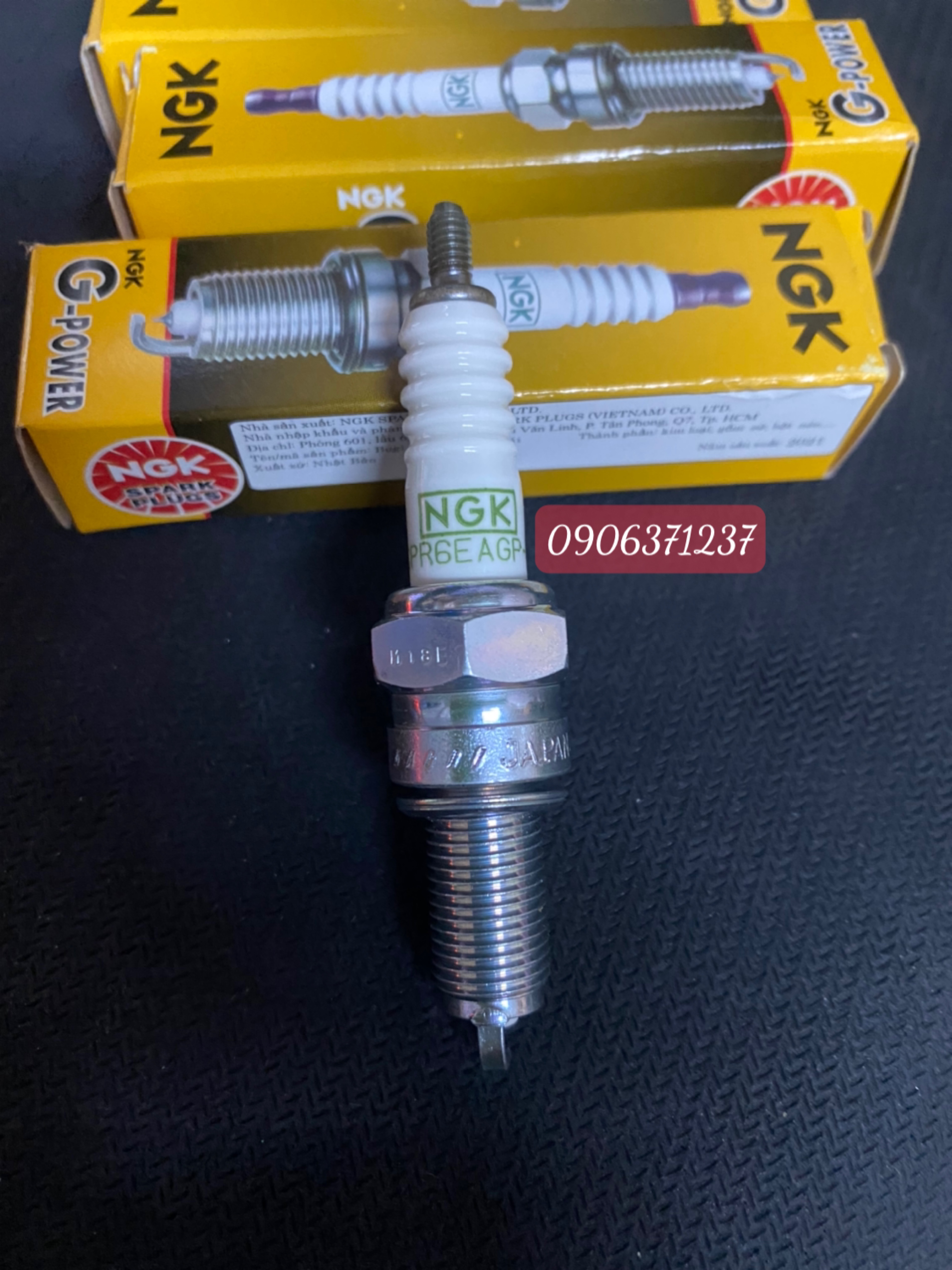 Bugi bạch kim chân dài CPR6EAGP-9 NGK