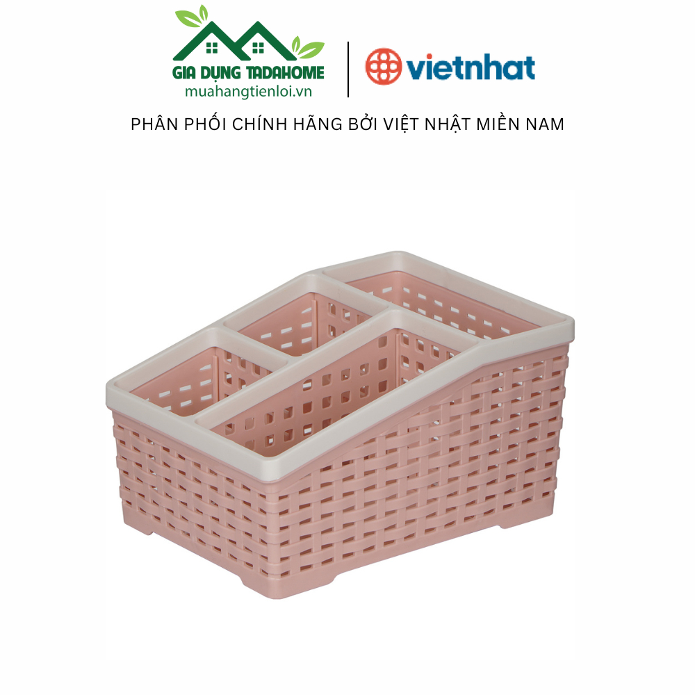 5688 Viet Nhat 4 compartment large capacity gadget tray -tadahome