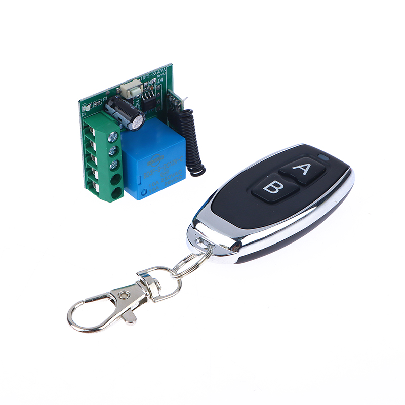 1/2pcs%20Small%20Suitcase%20220v%201ch%20Relay%20Module%20With%20Remote%20On%20Off%20Rf%20433%20Mhz%20Wireless%20Remote%20Control%20Switch%20-%20Image%205