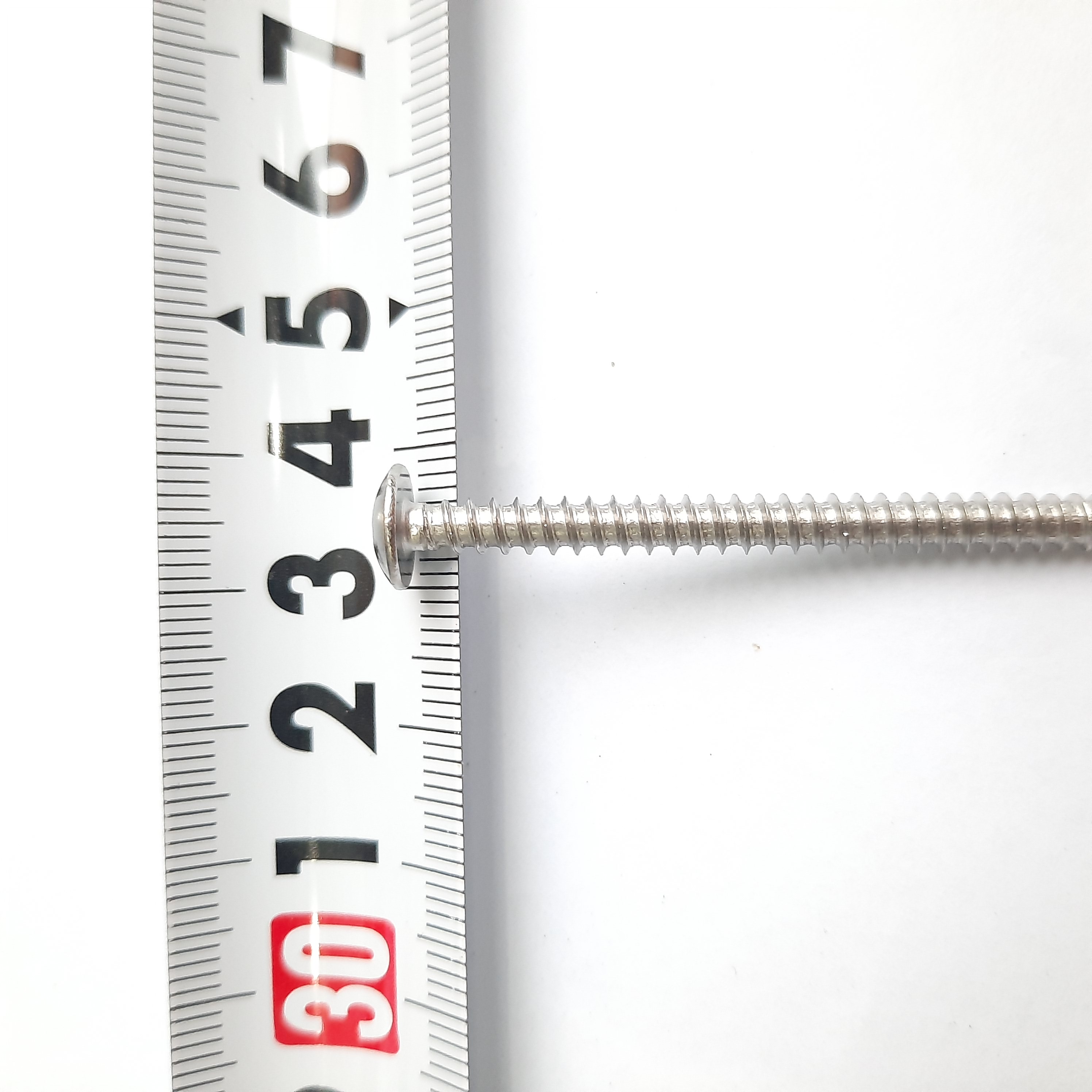 30 con Vít inox 304 Đầu dù ren gỗ 4 * 50mm  [ có thể mua 30, 50 , hoặc 100 con sẽ rẻ hơn ]