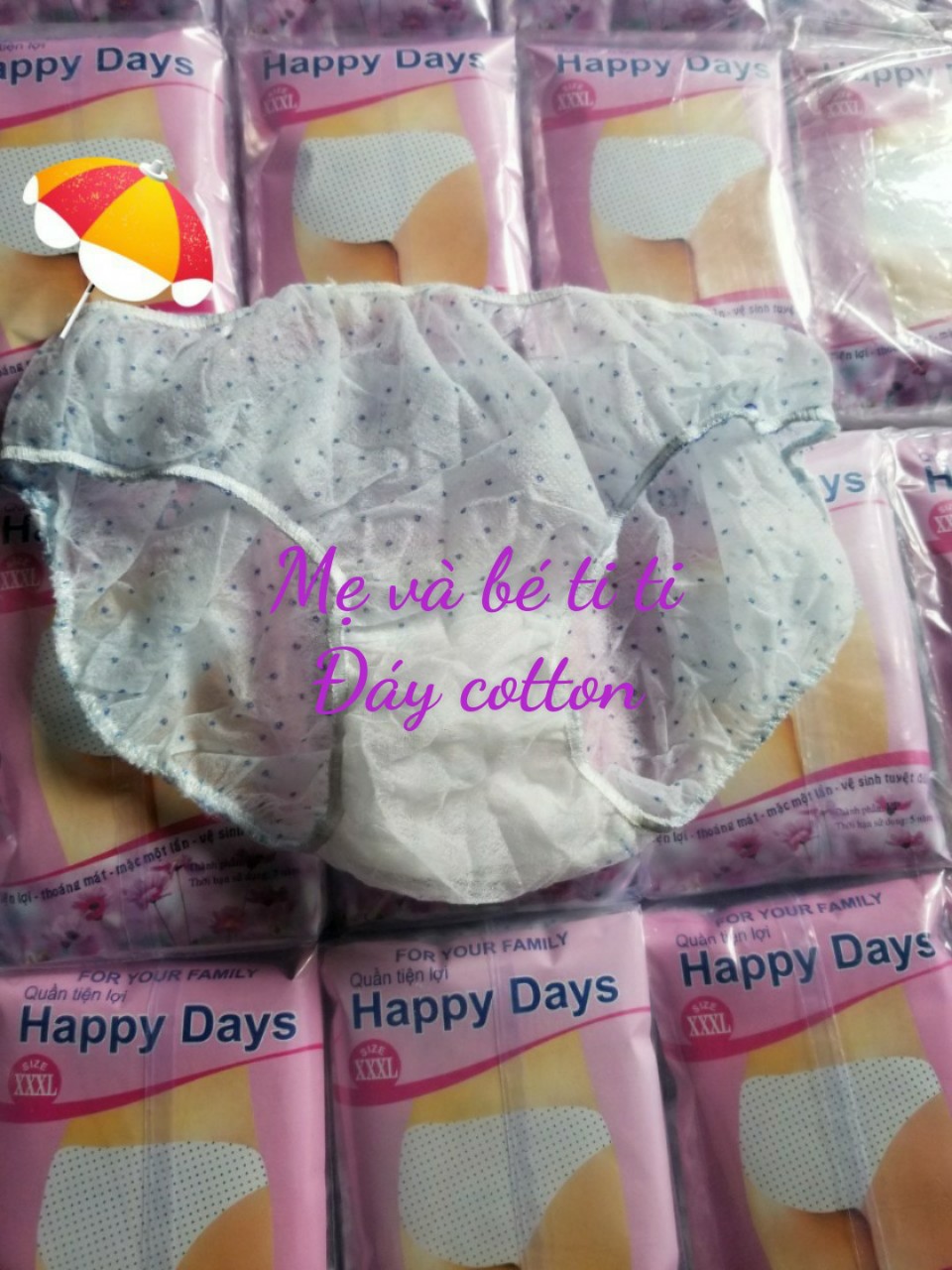 Combo 25 quần lót giấy cho nữ, cho mẹ sau sinh đặc biệt dùng trong spa, thẩm mỹ làm đẹp