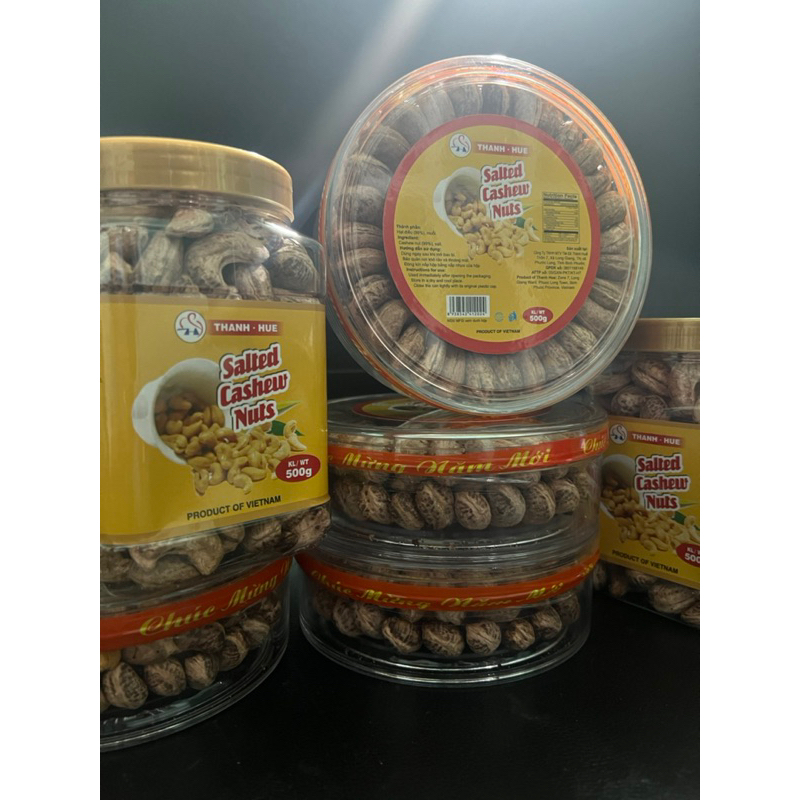 Hạt Điều Rang Muối xếp hoa A cồ 500gr