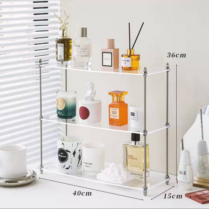 Perfume cup storage display shelf, desktop perfume aromatherapy fragrance storage box, multi-functional storage