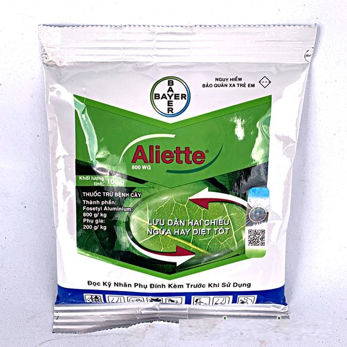 Aliette 800Wg Germany 100G - Thuốc trừ bệnh cháy lá, sương mai , thối trái...trên cây trồng