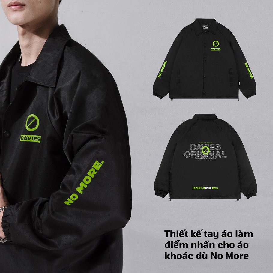 Áo khoác Davies nam nữ DSW Jacket No More