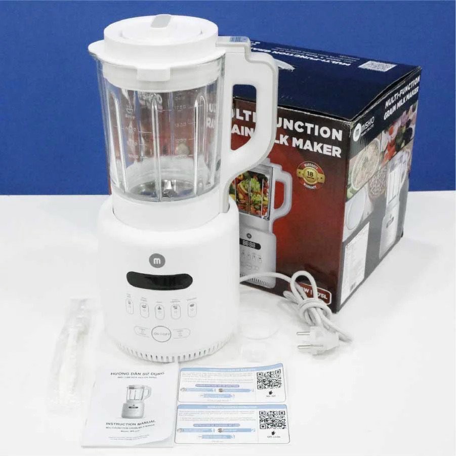 Máy làm sữa hạt đa năng mishio mk270 -hàng chính hãng