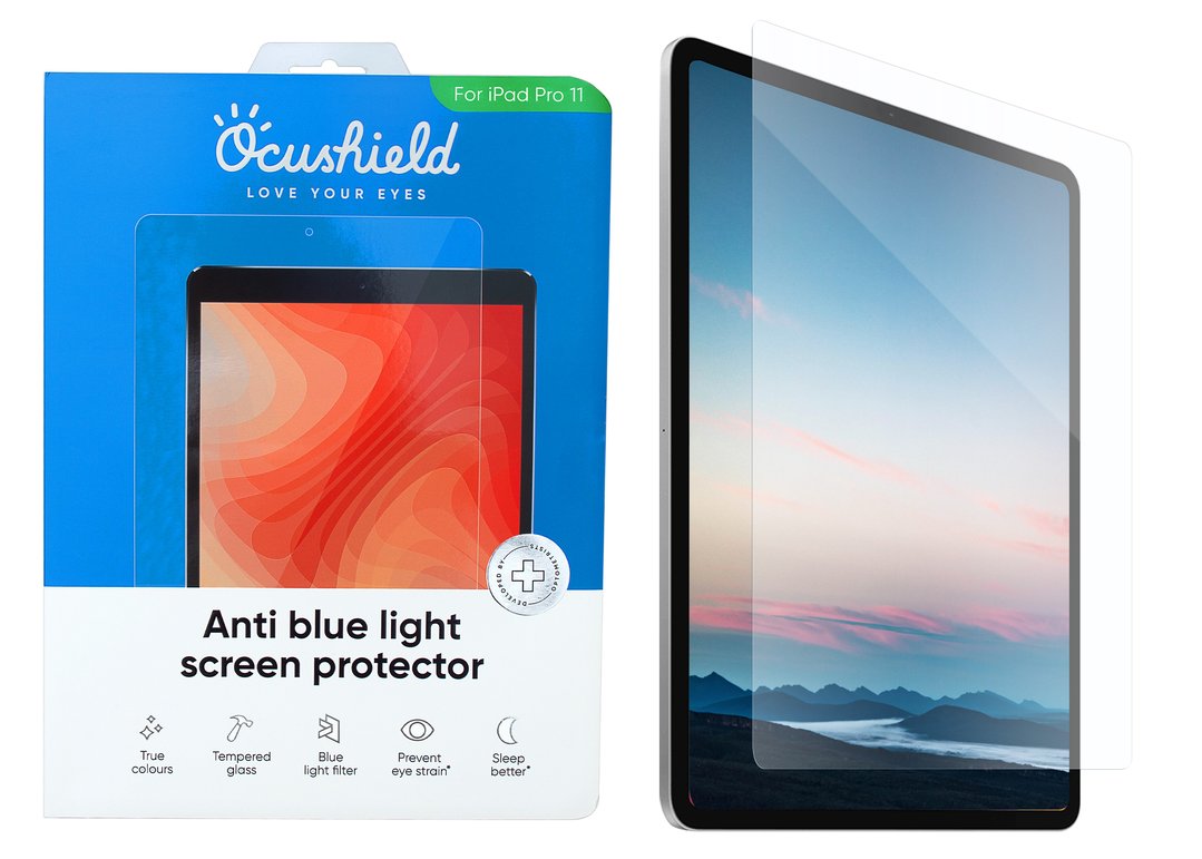 iPad Mini 4/5 Anti blue light screen protector from Ocushield