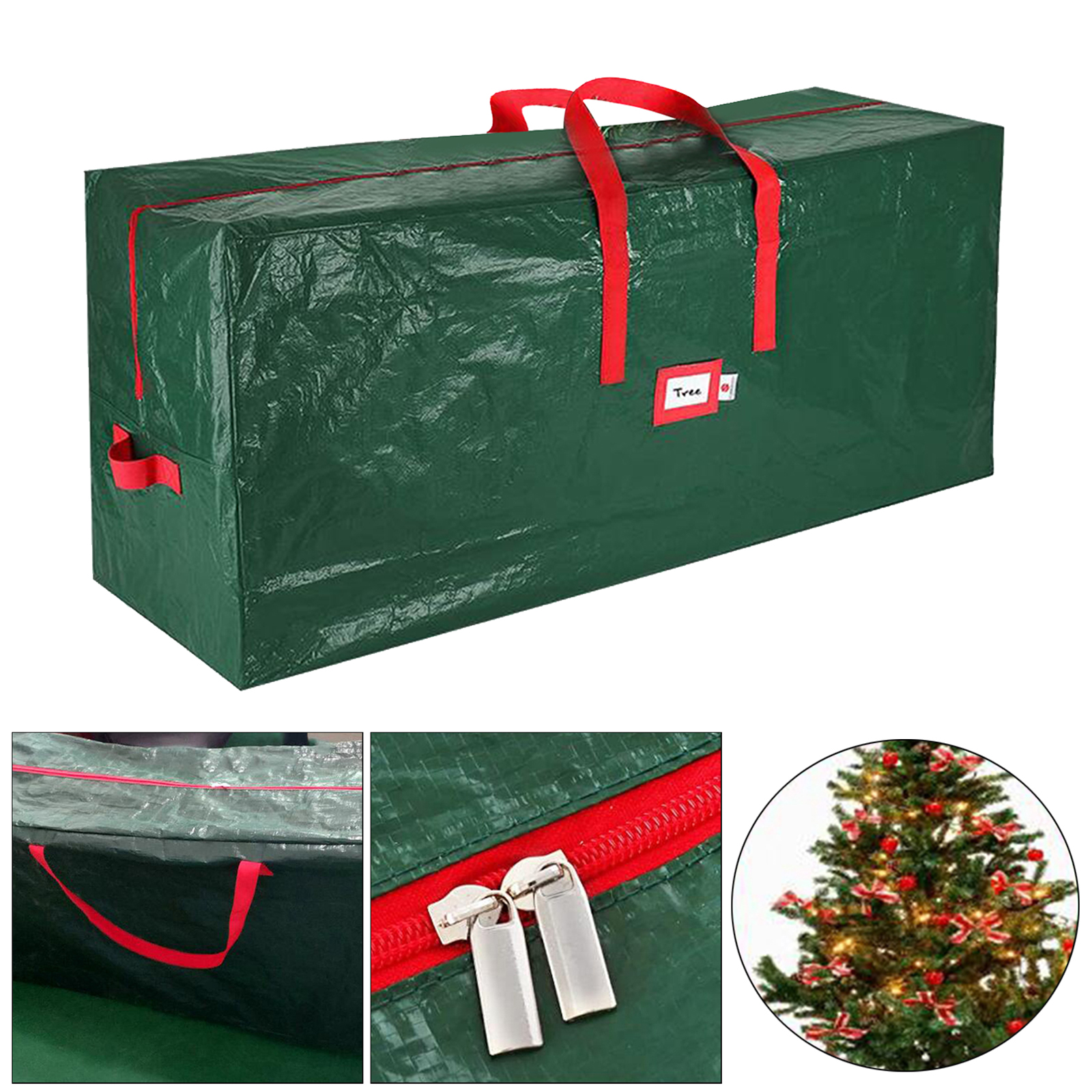 Hisiya Heavy Duty Christmas Tree Storage Bag Tree Container Dustproof