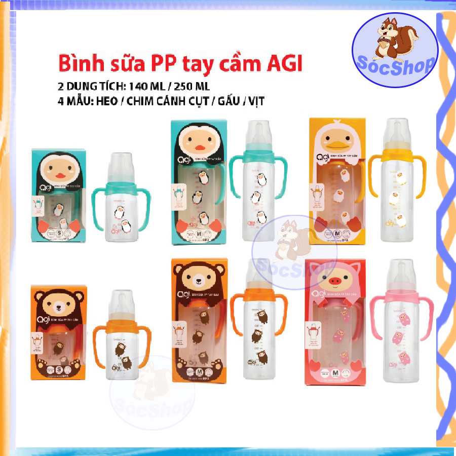 [HCM]BÌNH SỮA AGI 60ML