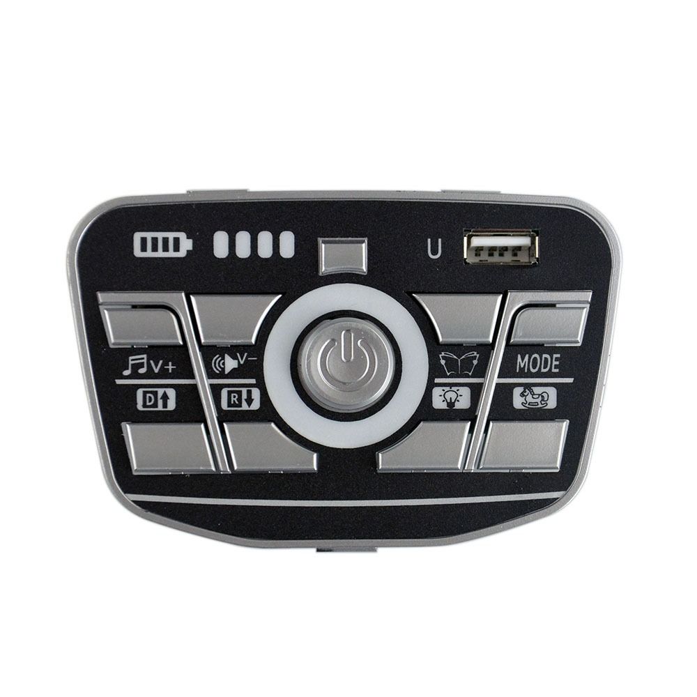 PRETTY MJ Music Playback Control Board Music Chip Children's Electric Car Central Control Music Player Multifunctional Remote Control Music Controller Stroller Accessories