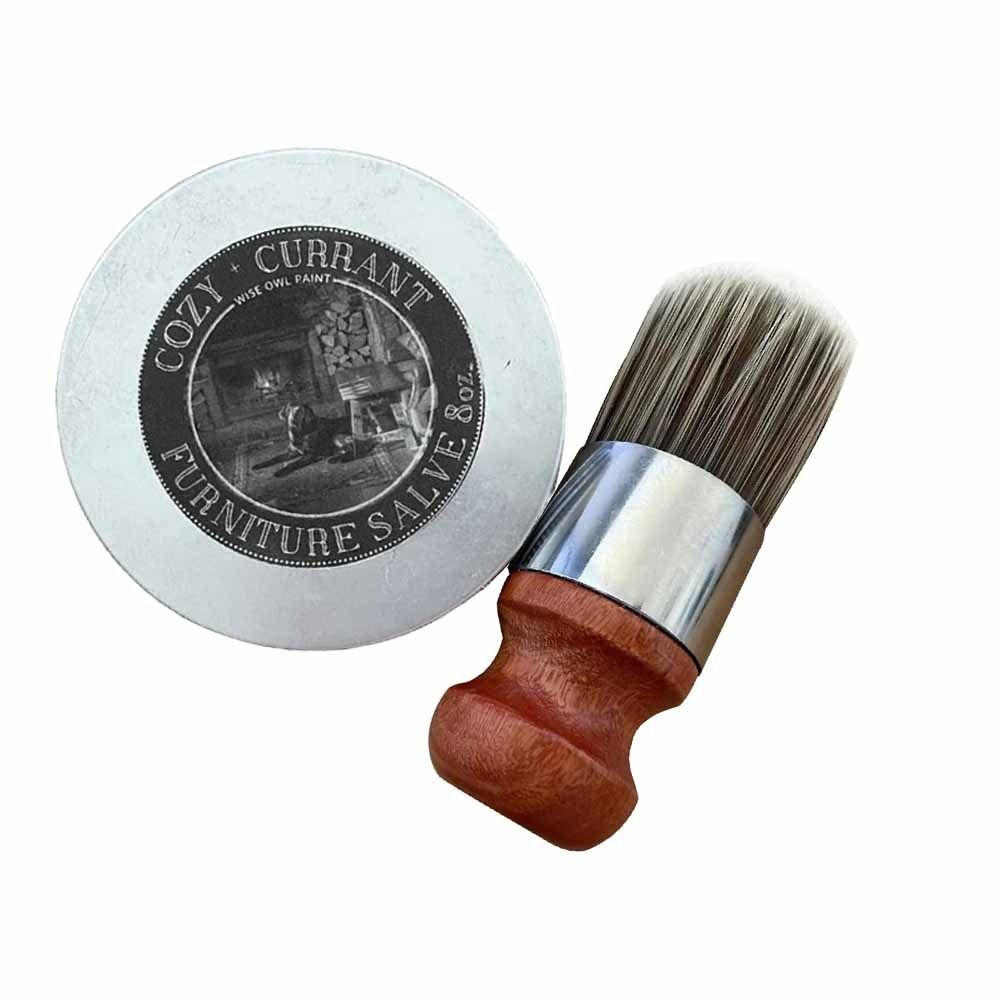 TOOL WORKSHOP with Brush Wise Owl Furniture Salve Multipurpose Long-Lasting Hydration Leather Furniture Salve Natural Leather Furniture Ointment Leather Cleaner