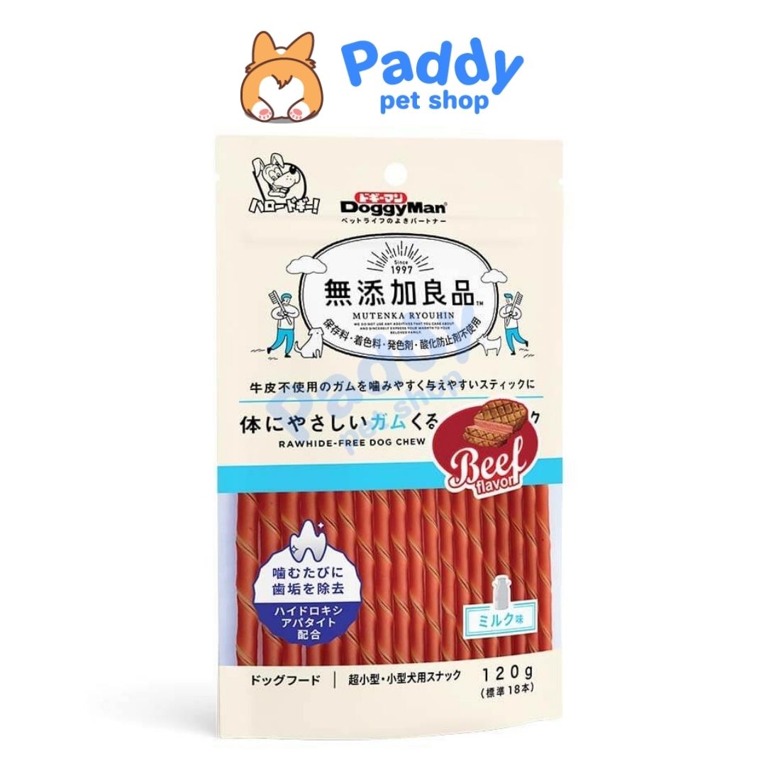Bánh Thưởng Cho Chó Que Gặm DoggyMan 120g