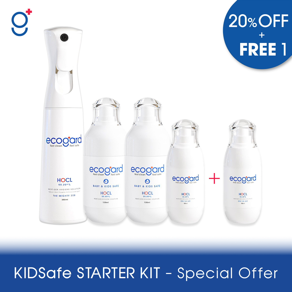 ecogard BABYKIDSafe HAND SANITIZER SPRAY, SURFACE DISINFECTANT