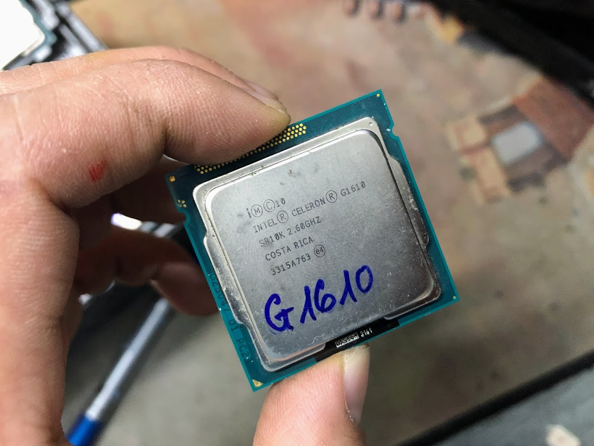 CPU G2120/ G2030/ G2020/ G1630/ G1610 socket 1155 bóc máy