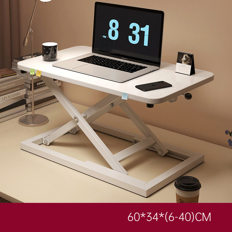 ZUOGUAN Standing desk foldable lift computer lift table workbench notebook heightening stand desktop