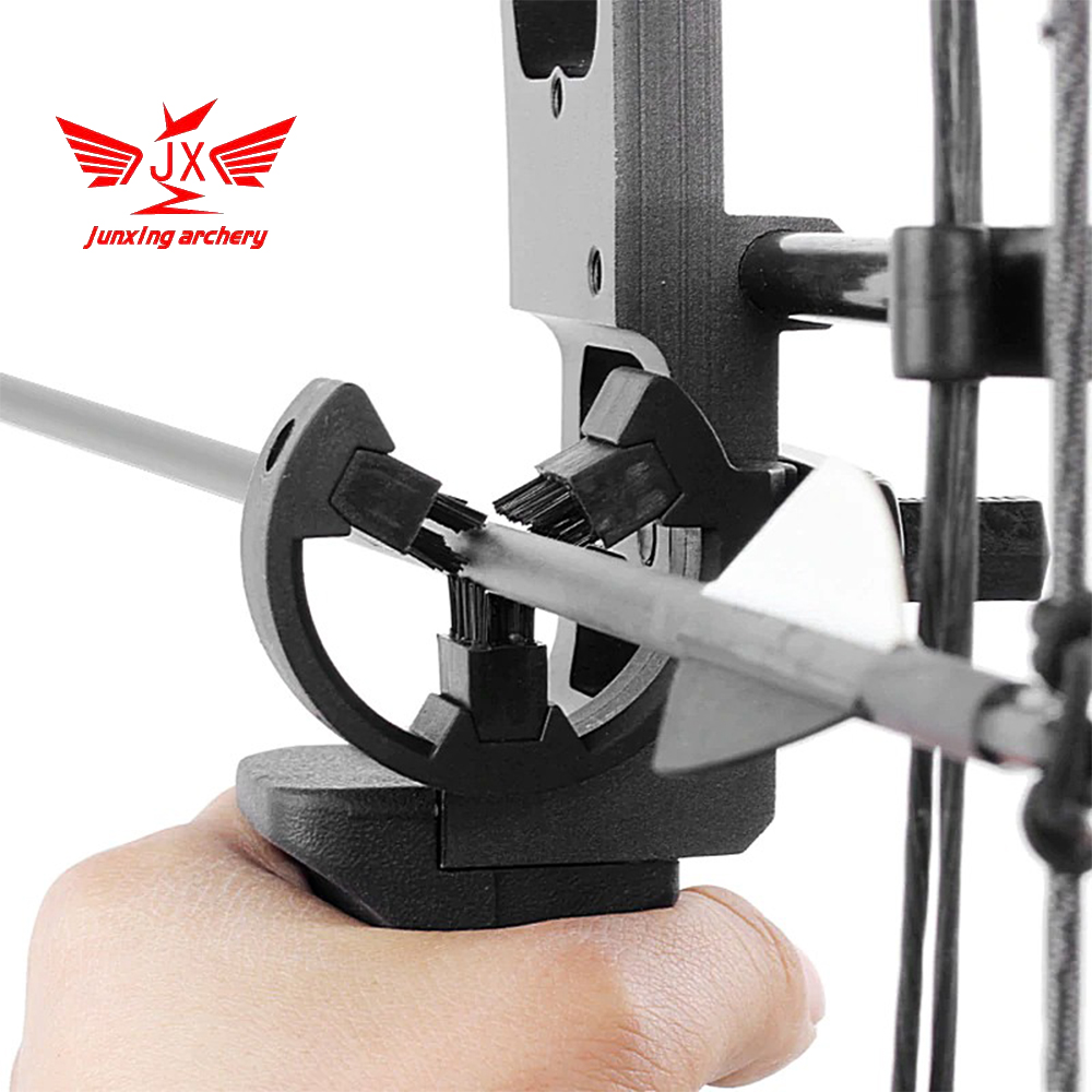 Bow Archery Arrow Compound Bow Rest Left Right Set Round Hand Brush