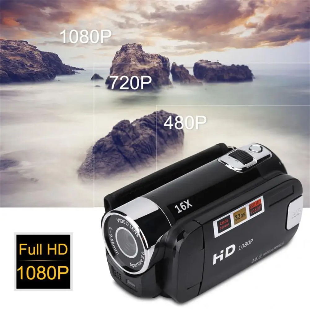 KOKKO Digital Camera 16X Zoom Camera 1080P Full HD 16MP Digital Camera Cam 270 Degrees Rotatable Screen For Photographer Beginner. 