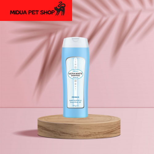 [Hoàn Tiền 10%] Sữa tắm cho chó lông trắng Prunus Ultra White Shampoo