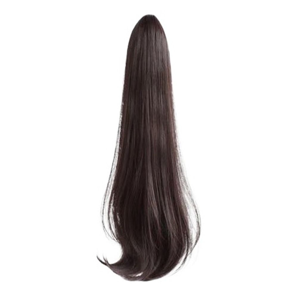 BAIXL tóc giả ngoặm đuôi tóc giả cho bé gái Xoăn Tóc giả đuôi ngựa Dài Tổng hợp Tóc đuôi ngựa Phụ kiện tóc Tự nhiên Kẹp tóc đuôi ngựa Phụ nữ