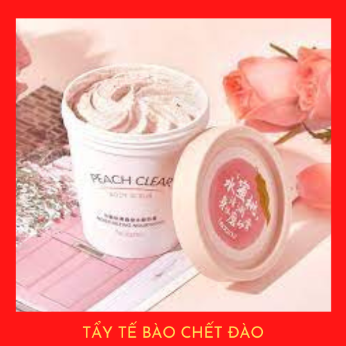 Tẩy Da Chết Body Đào Feotznw Peach Clear Body Scrub 200ML