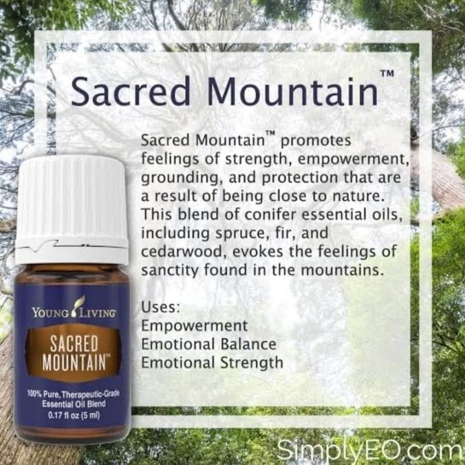100% Original Young Living SACRED MOUNTAIN Pure Essential Oil