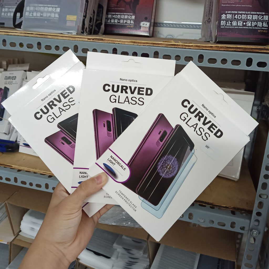 Kính cường lực Samsung Note 8 / Note 9 / Note 10 / Note 10Plus /Note 20 / Note 20 Ultra– Mỏng, độ cứng 9H, full keo UV