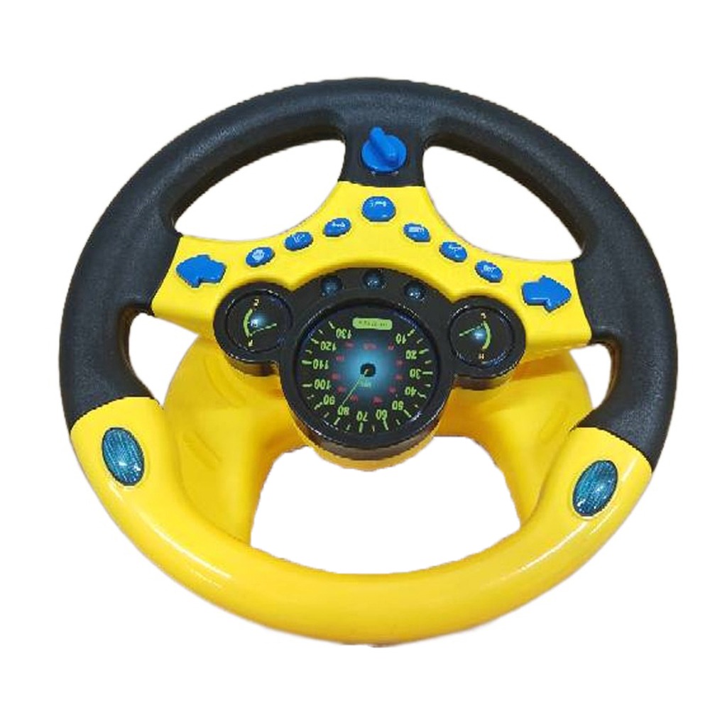 Creative 360 ° Rotation Simulation Steering Wheel Toys Montessori Multi ...