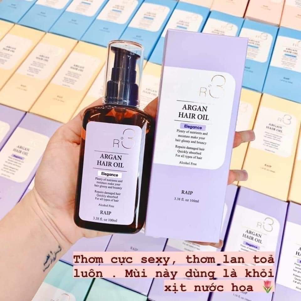 Dầu duõng tóc Argan Raip R3 Hàn Quốc