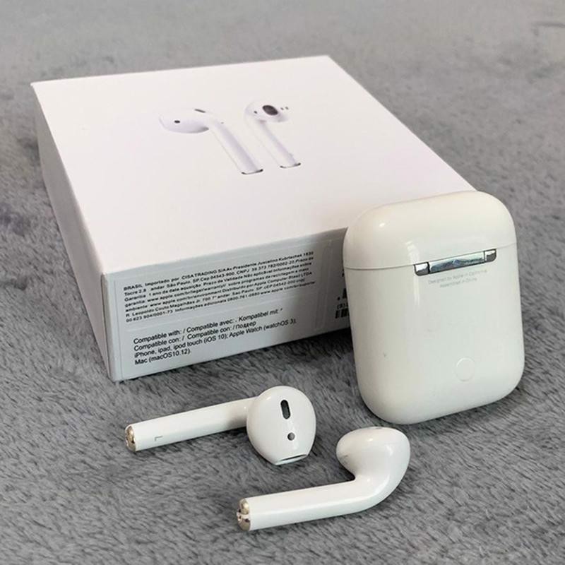 Tai nghe Bluetooth Mini không dây i 2 Bluetooth 2 Tai Có Dock Sạc