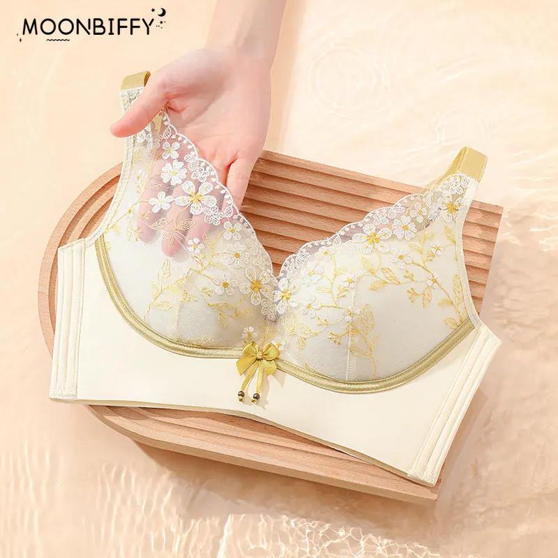 Women%20Underwear%20Chinese%20Embroidery%20Lace%20Gathering%20No%20Steel%20Rings%20To%20Prevent%20Sagging%20Ladies%20Breathable%20Comfortable%20Bra%20-%20Image%208