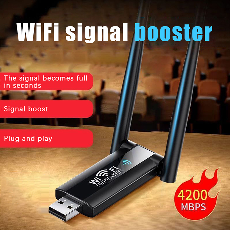 USB Wifi Repeater 300M Wi-Fi Signal Booster 2.4G Wireless Extender Wi Fi Adapter For Desktop PC Laptop A JUE. 