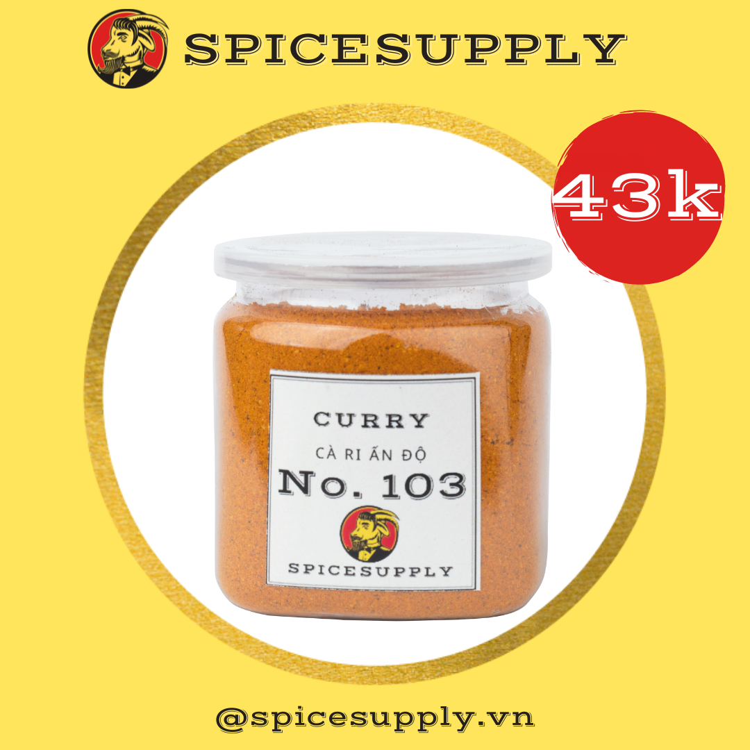 [HCM]Hũ 80g Curry Powder - Bột Cà Ri Gà Curry Healthy Giảm Cân Meal Plan Fitness