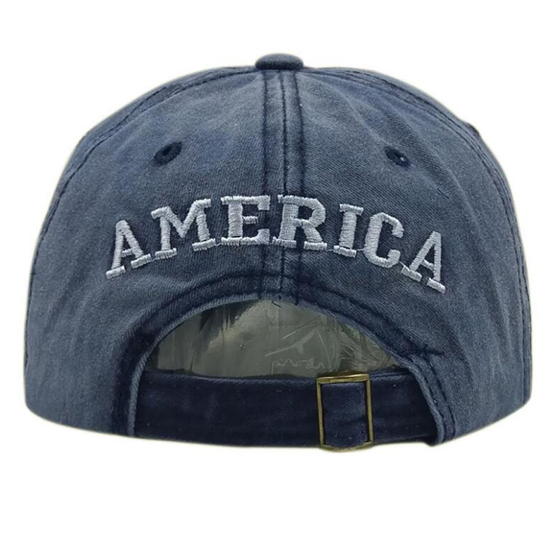 Minwen USA American Flag Patch Hat Military Tactical Operator Detachable Baseball Cap