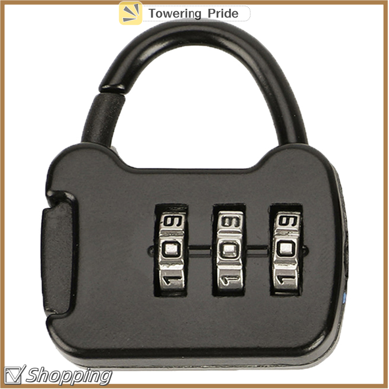 Combination Password Lock Portable Travel Luggage Case Security Lock Padlock