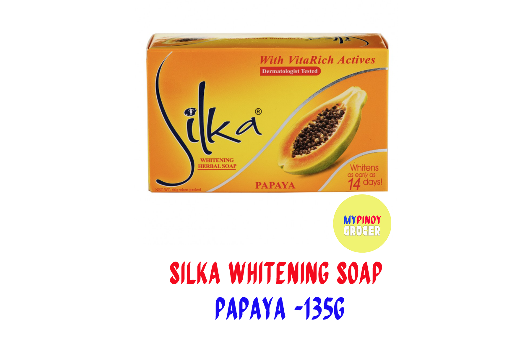 Philippine Product - Silka Papaya Soap 135g | Lazada