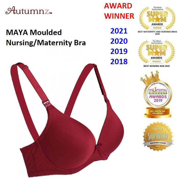 Autumnz Maya Moulded Maternity / Nursing Bra (No Underwire) *AWARD
