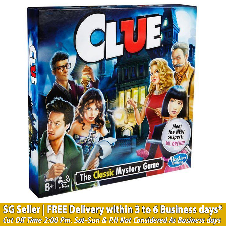 Hasbro Gaming Cluedo Clue Board Game ( Authentic ) | Lazada Singapore