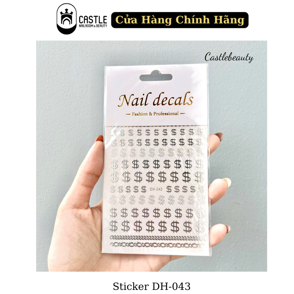 Sticker Dán Móng Thương Hiệu Hot Nhiều Mẫu Cập Nhật 2023