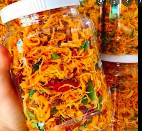 Khô Gà Lá Chanh 500g ( Giòn - Ngon - Đậm Vị )