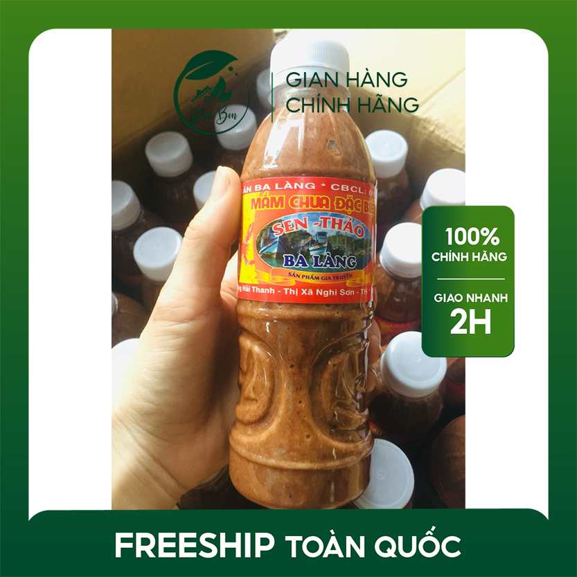 Mắm chua sen thảo - đặc sản ba làng xứ thanh - 100gr