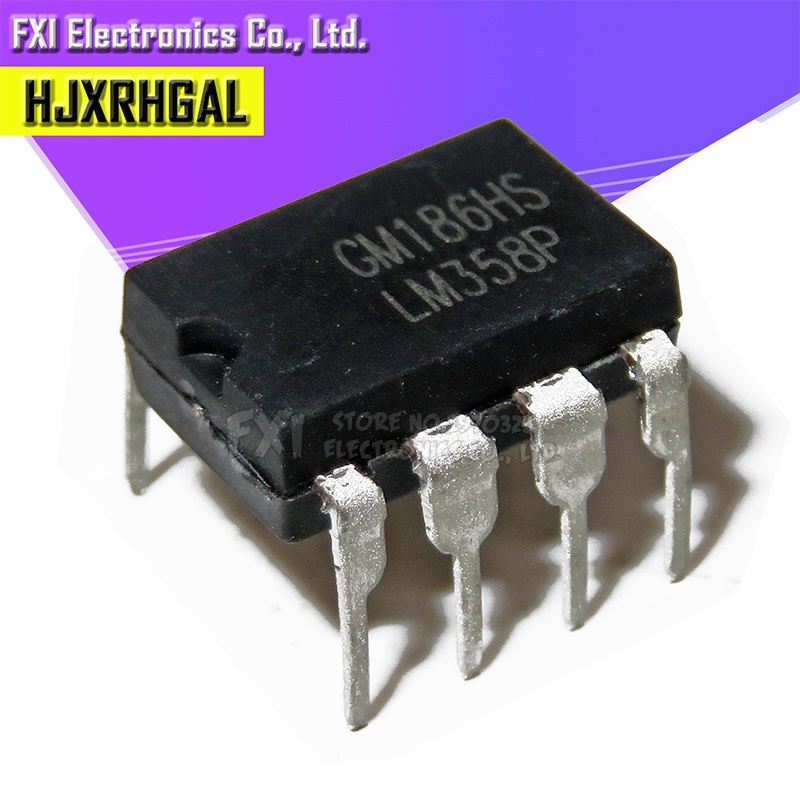 10pcs lm358p dip8 lm358 dip lm358n operational amplifier new integrated circuit