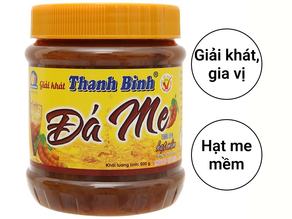Đá me Thanh Bình hũ 900g