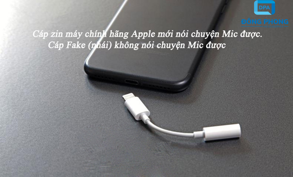 Jack Chuyển Cổng Lightning Sang 3.5mm iPhone Zin Bóc Máy