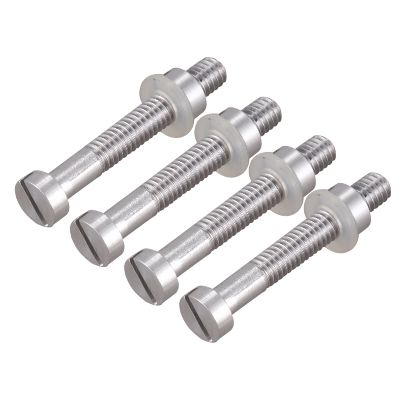 (J E R Z) 4Pcs M2.5x18.5mm Turntable Phonograph Screws,Hardware Replacement Headshells Stylus Mounting Vinyl LP Record Player