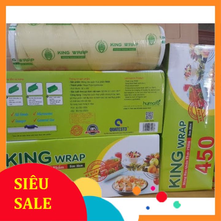 {SỈ} THÙNG 6 CUỘN MÀNG BỌC THỰC PHẨM K450