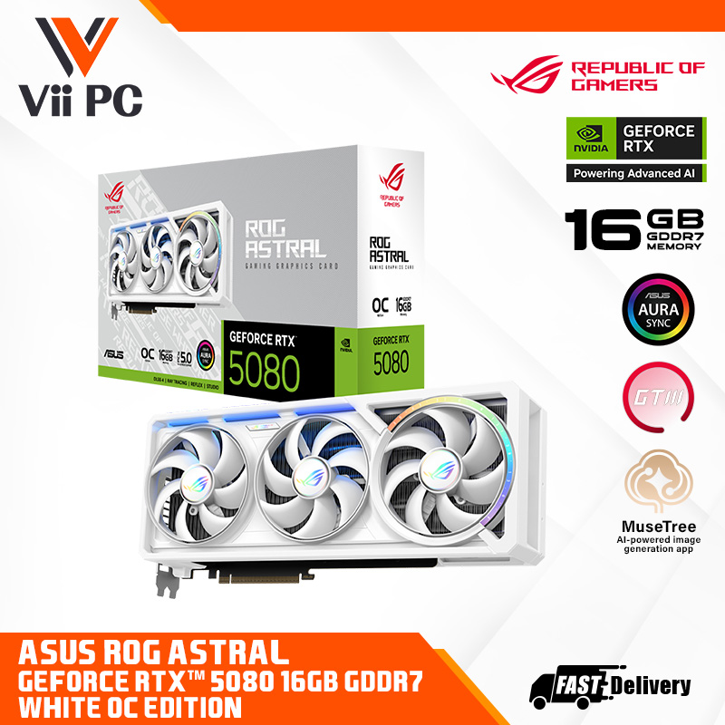 ASUS ROG Astral GeForce RTX™ 5080 / RTX5080 / RTX 5080 16GB GDDR7