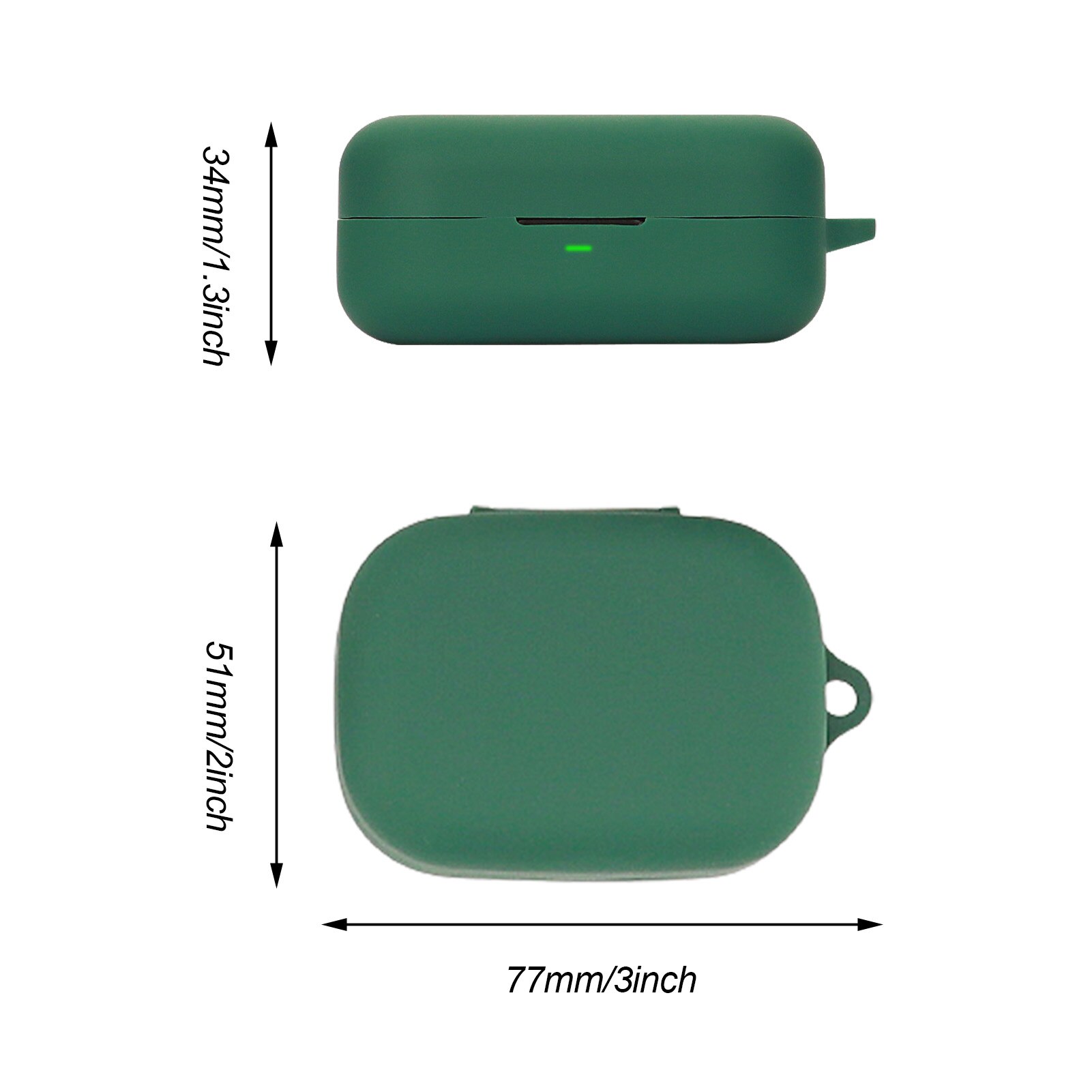 Solid Color Earphone Case For Bang&Olufsen Beoplay EX Cases Slicone Wireless Earphone Protective Cover For B&O Beoplay EX